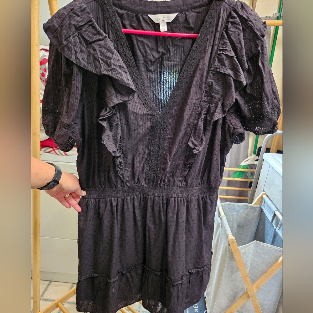 LC Lauren Conrad XL peasant dress